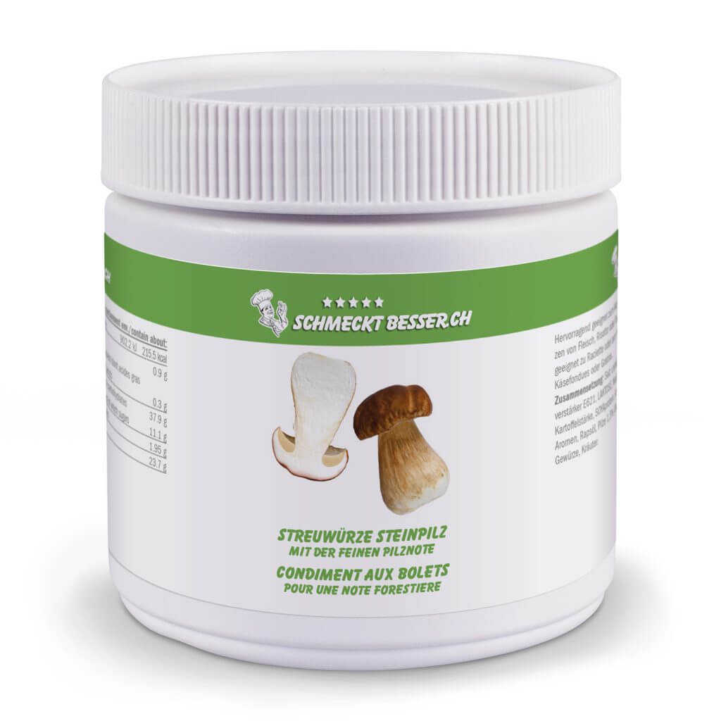 Steinpilz Streuwürze, 400g Glutenfrei ohne Palmöl
